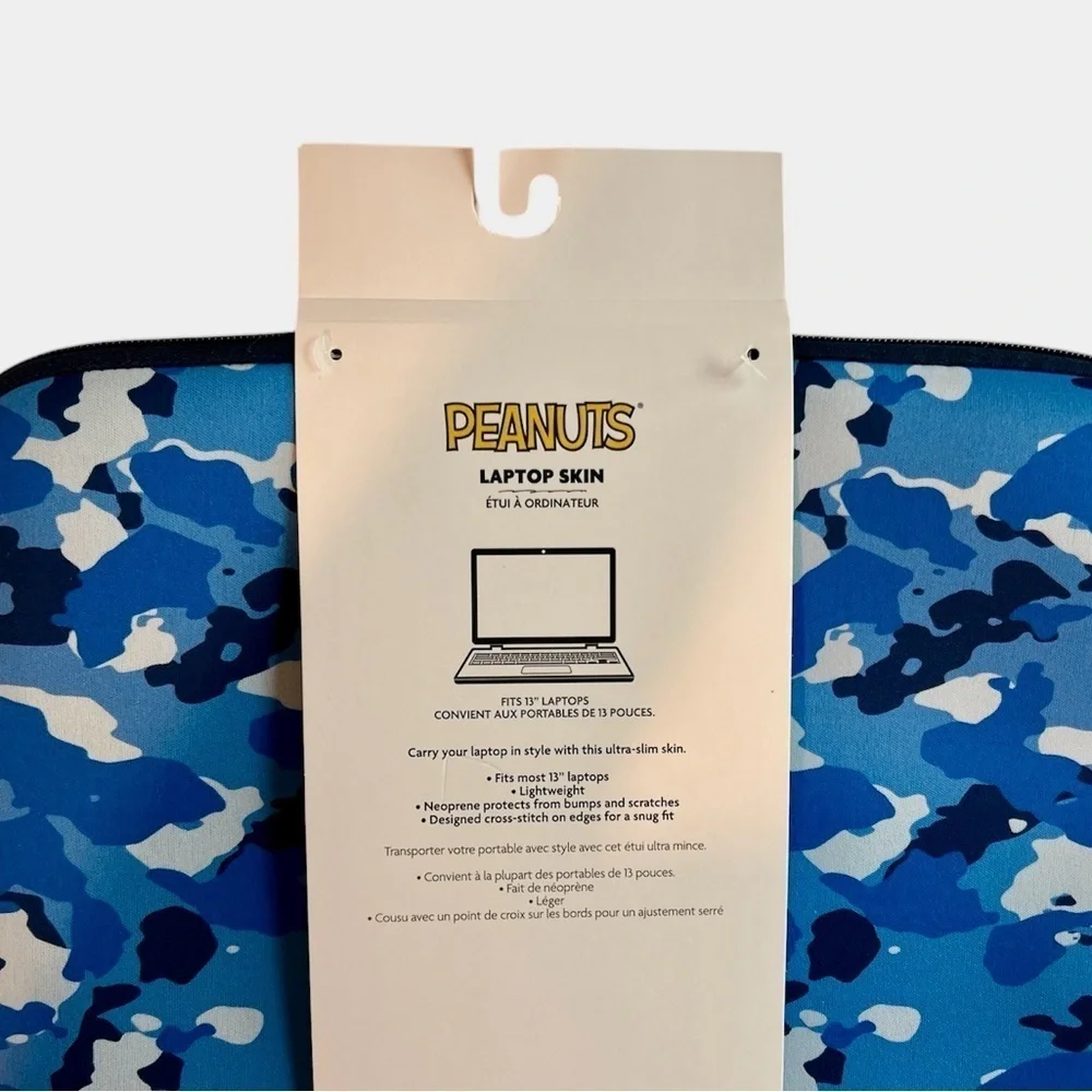 Blue Snoopy Laptop Sleeve